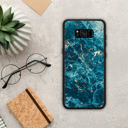 Marble Blue - Samsung Galaxy S8+ θήκη
