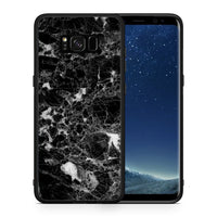 Thumbnail for Θήκη Samsung S8+ Male Marble από τη Smartfits με σχέδιο στο πίσω μέρος και μαύρο περίβλημα | Samsung S8+ Male Marble case with colorful back and black bezels