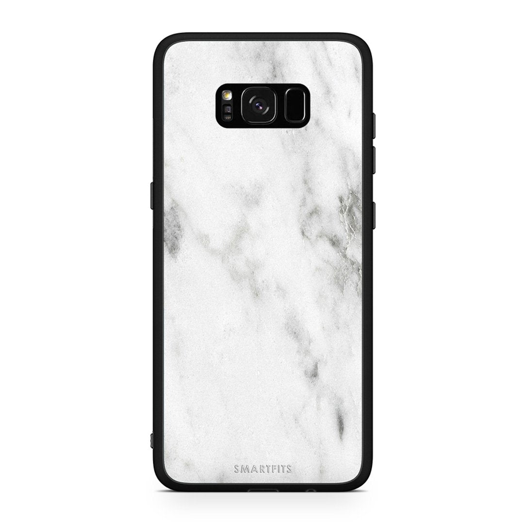 2 - Samsung S8+ White marble case, cover, bumper