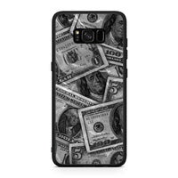 Thumbnail for Samsung S8+ Money Dollars θήκη από τη Smartfits με σχέδιο στο πίσω μέρος και μαύρο περίβλημα | Smartphone case with colorful back and black bezels by Smartfits