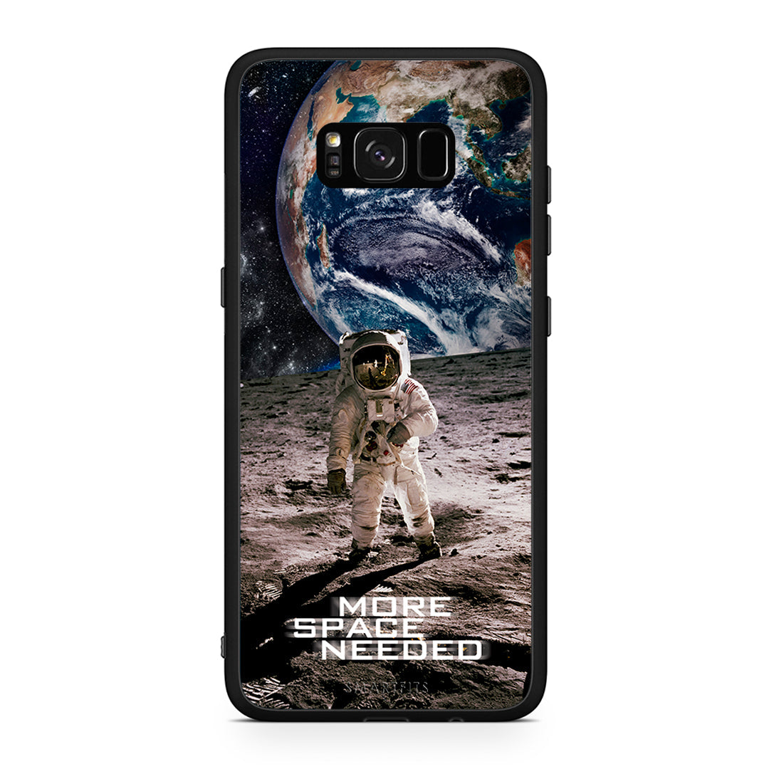Samsung S8+ More Space θήκη από τη Smartfits με σχέδιο στο πίσω μέρος και μαύρο περίβλημα | Smartphone case with colorful back and black bezels by Smartfits
