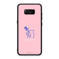 Thumbnail for Samsung S8+ Nice Day θήκη από τη Smartfits με σχέδιο στο πίσω μέρος και μαύρο περίβλημα | Smartphone case with colorful back and black bezels by Smartfits