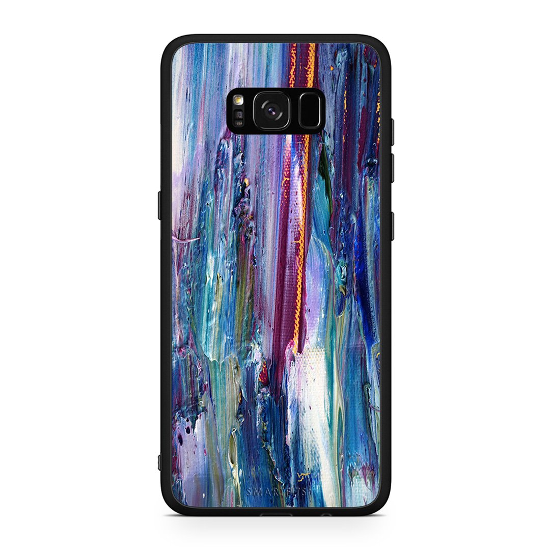 99 - Samsung S8+ Paint Winter case, cover, bumper