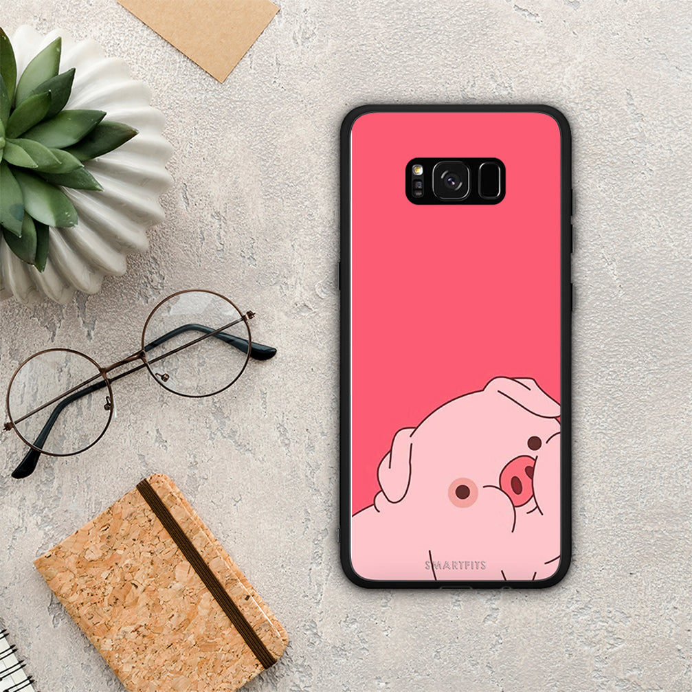 Pig Love 1 - Samsung Galaxy S8+ θήκη