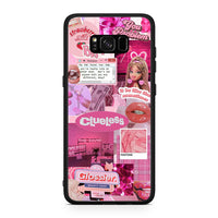 Thumbnail for Samsung S8 Pink Love Θήκη Αγίου Βαλεντίνου από τη Smartfits με σχέδιο στο πίσω μέρος και μαύρο περίβλημα | Smartphone case with colorful back and black bezels by Smartfits