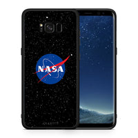 Thumbnail for Θήκη Samsung S8+ NASA PopArt από τη Smartfits με σχέδιο στο πίσω μέρος και μαύρο περίβλημα | Samsung S8+ NASA PopArt case with colorful back and black bezels