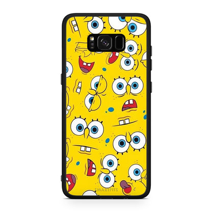 4 - Samsung S8 Sponge PopArt case, cover, bumper