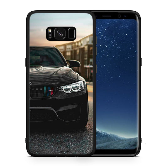 Θήκη Samsung S8+ M3 Racing από τη Smartfits με σχέδιο στο πίσω μέρος και μαύρο περίβλημα | Samsung S8+ M3 Racing case with colorful back and black bezels