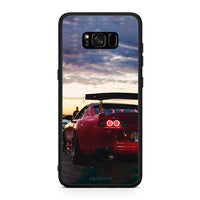 Thumbnail for Samsung S8+ Racing Supra θήκη από τη Smartfits με σχέδιο στο πίσω μέρος και μαύρο περίβλημα | Smartphone case with colorful back and black bezels by Smartfits