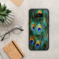 Thumbnail for Real Peacock Feathers - Samsung Galaxy S8+ θήκη