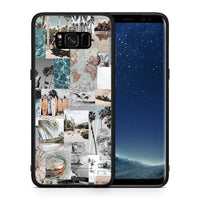 Thumbnail for Θήκη Samsung S8+ Retro Beach Life από τη Smartfits με σχέδιο στο πίσω μέρος και μαύρο περίβλημα | Samsung S8+ Retro Beach Life case with colorful back and black bezels