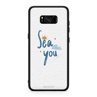 Thumbnail for Samsung S8+ Sea You Θήκη από τη Smartfits με σχέδιο στο πίσω μέρος και μαύρο περίβλημα | Smartphone case with colorful back and black bezels by Smartfits