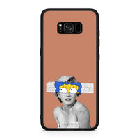 Thumbnail for Samsung S8+ Sim Merilyn θήκη από τη Smartfits με σχέδιο στο πίσω μέρος και μαύρο περίβλημα | Smartphone case with colorful back and black bezels by Smartfits