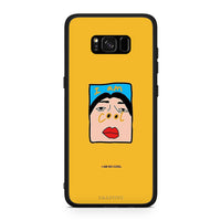 Thumbnail for Samsung S8+ So Cool Θήκη Αγίου Βαλεντίνου από τη Smartfits με σχέδιο στο πίσω μέρος και μαύρο περίβλημα | Smartphone case with colorful back and black bezels by Smartfits