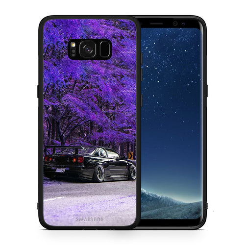 Θήκη Αγίου Βαλεντίνου Samsung S8 Super Car από τη Smartfits με σχέδιο στο πίσω μέρος και μαύρο περίβλημα | Samsung S8 Super Car case with colorful back and black bezels