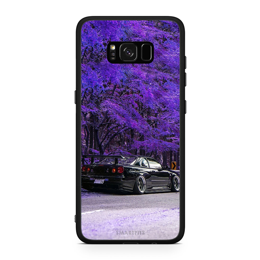 Samsung S8+ Super Car Θήκη Αγίου Βαλεντίνου από τη Smartfits με σχέδιο στο πίσω μέρος και μαύρο περίβλημα | Smartphone case with colorful back and black bezels by Smartfits
