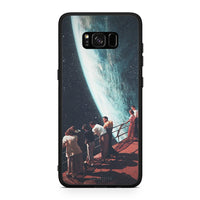 Thumbnail for Samsung S8+ Surreal View θήκη από τη Smartfits με σχέδιο στο πίσω μέρος και μαύρο περίβλημα | Smartphone case with colorful back and black bezels by Smartfits