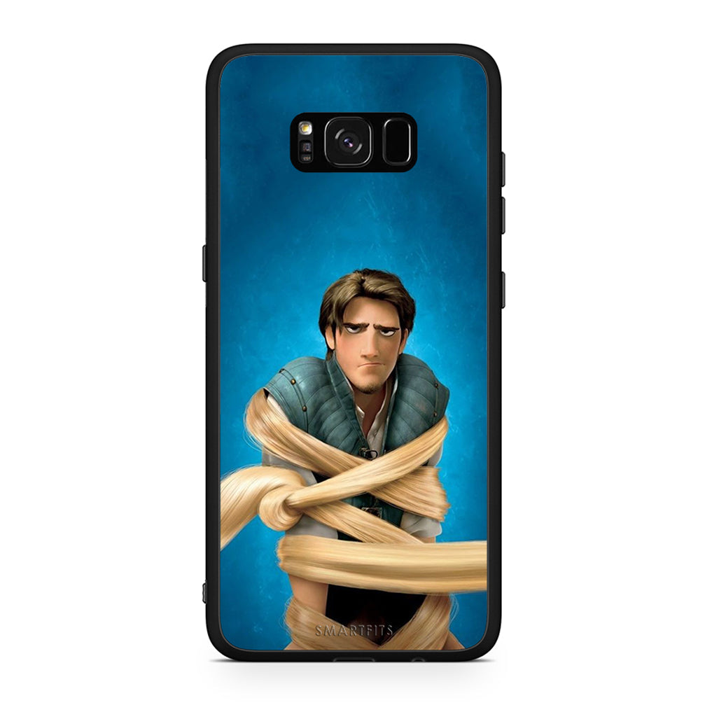 Samsung S8+ Tangled 1 Θήκη Αγίου Βαλεντίνου από τη Smartfits με σχέδιο στο πίσω μέρος και μαύρο περίβλημα | Smartphone case with colorful back and black bezels by Smartfits