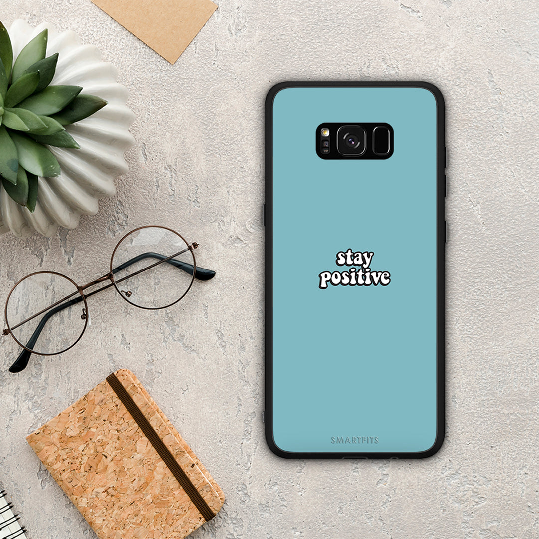 Text Positive - Samsung Galaxy S8+ θήκη
