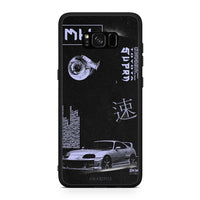 Thumbnail for Samsung S8 Tokyo Drift Θήκη Αγίου Βαλεντίνου από τη Smartfits με σχέδιο στο πίσω μέρος και μαύρο περίβλημα | Smartphone case with colorful back and black bezels by Smartfits