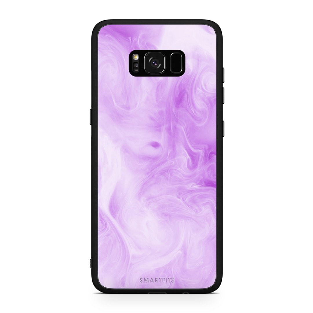 99 - Samsung S8+ Watercolor Lavender case, cover, bumper