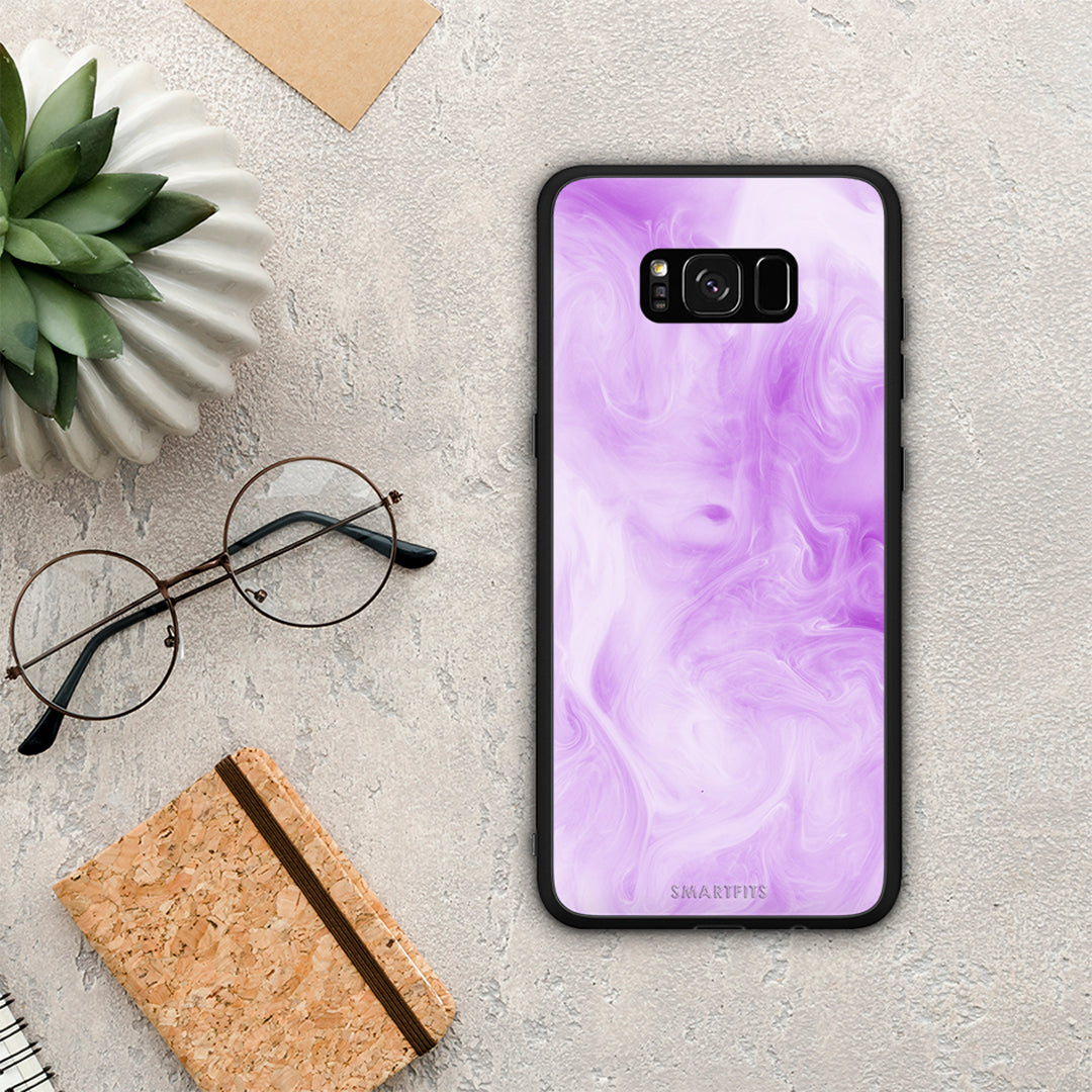 Watercolor Lavender - Samsung Galaxy S8+ θήκη