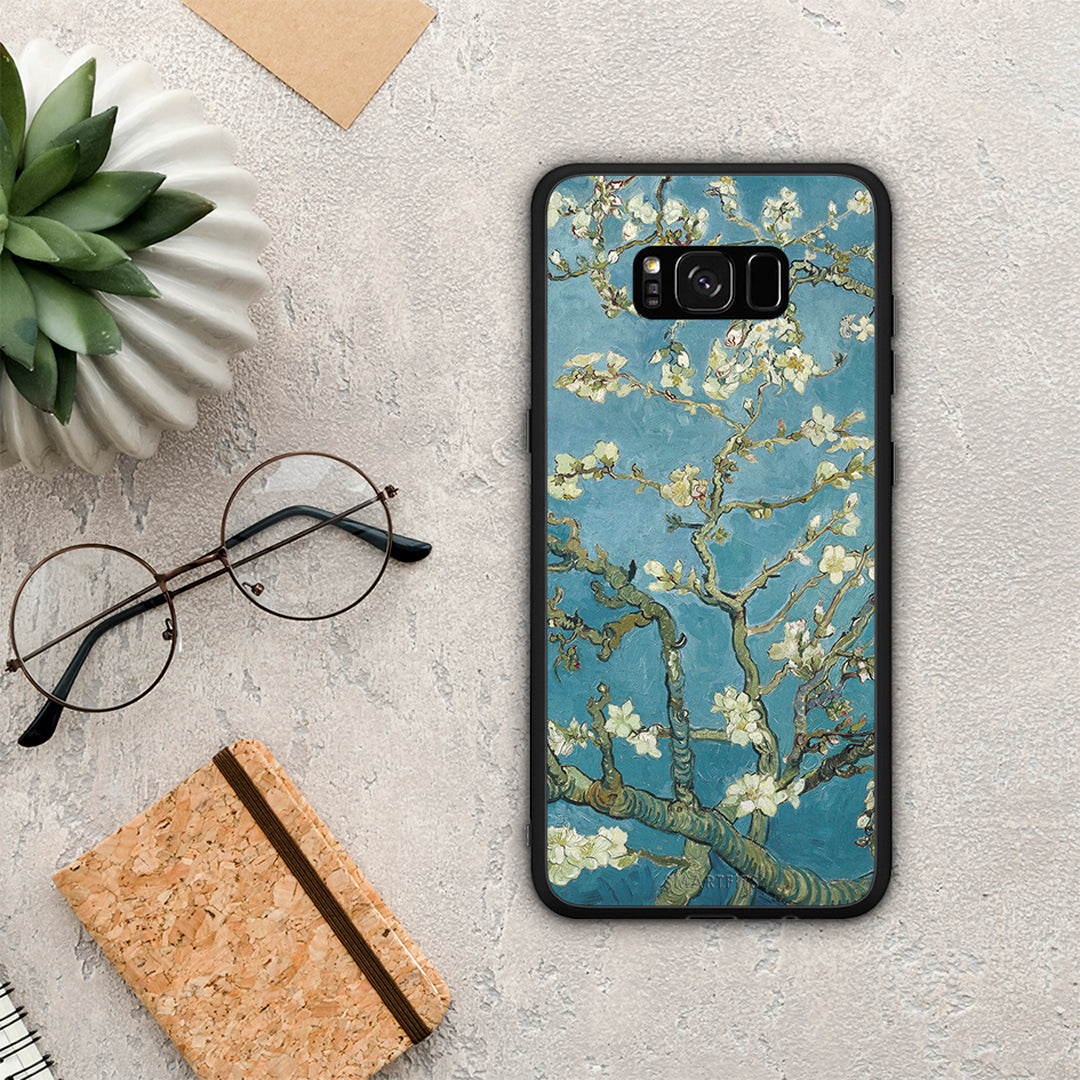 White Blossoms - Samsung Galaxy S8+ θήκη