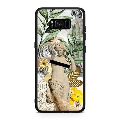 Samsung S8+ Woman Statue θήκη από τη Smartfits με σχέδιο στο πίσω μέρος και μαύρο περίβλημα | Smartphone case with colorful back and black bezels by Smartfits