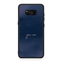 Thumbnail for Samsung S8+ You Can θήκη από τη Smartfits με σχέδιο στο πίσω μέρος και μαύρο περίβλημα | Smartphone case with colorful back and black bezels by Smartfits