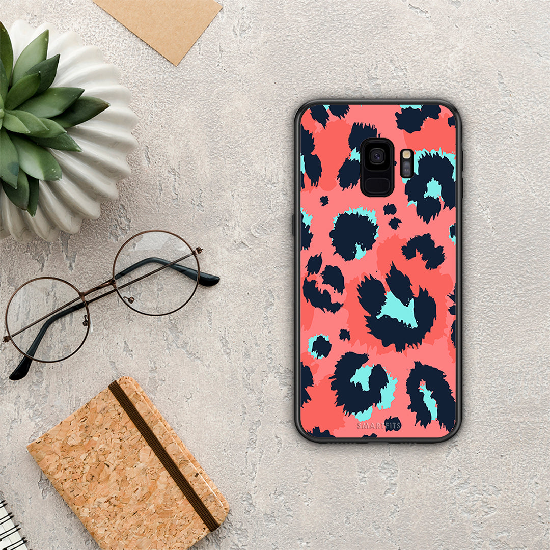 Animal Pink Leopard - Samsung Galaxy S9 θήκη