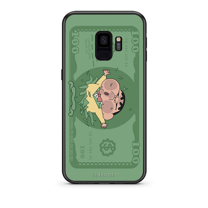 samsung s9 Big Money Θήκη Αγίου Βαλεντίνου από τη Smartfits με σχέδιο στο πίσω μέρος και μαύρο περίβλημα | Smartphone case with colorful back and black bezels by Smartfits