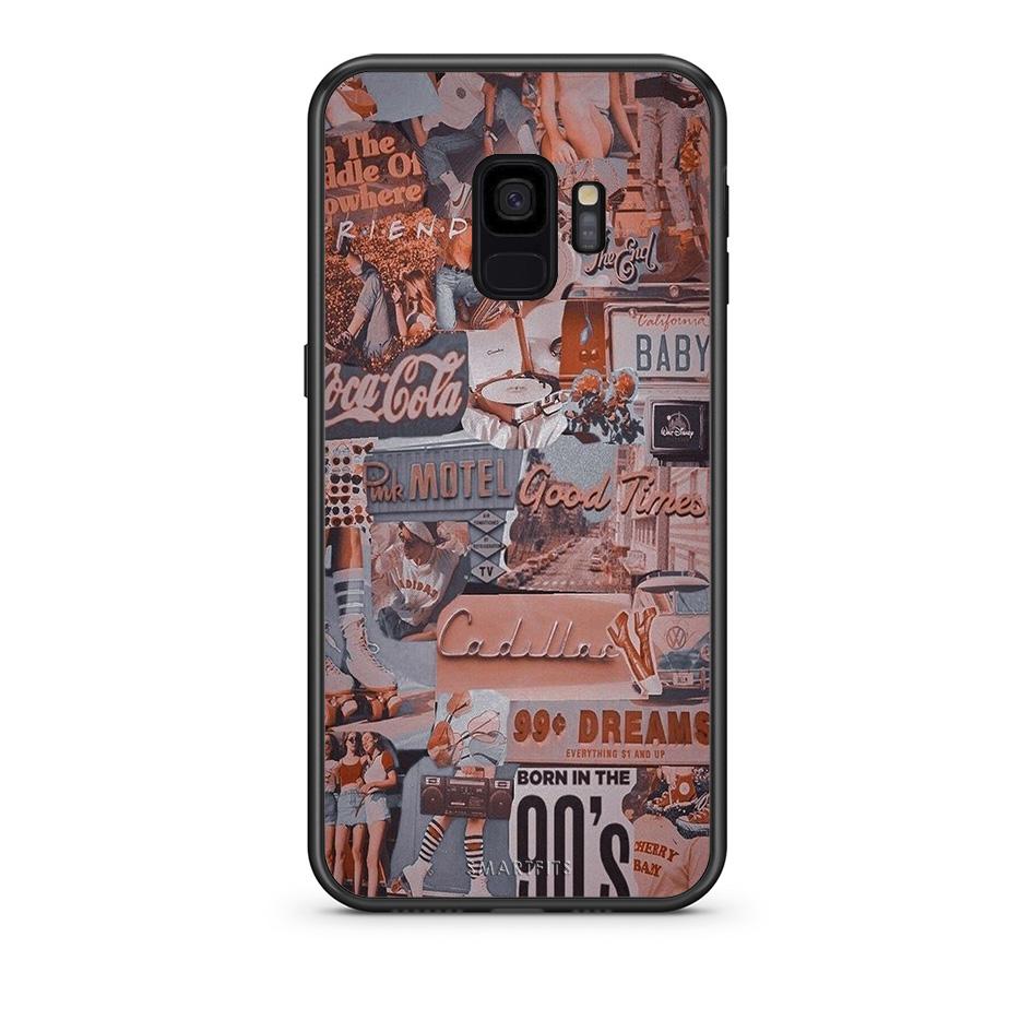 samsung s9 Born In 90s θήκη από τη Smartfits με σχέδιο στο πίσω μέρος και μαύρο περίβλημα | Smartphone case with colorful back and black bezels by Smartfits