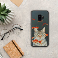 Thumbnail for Cat Goldfish - Samsung Galaxy S9 θήκη