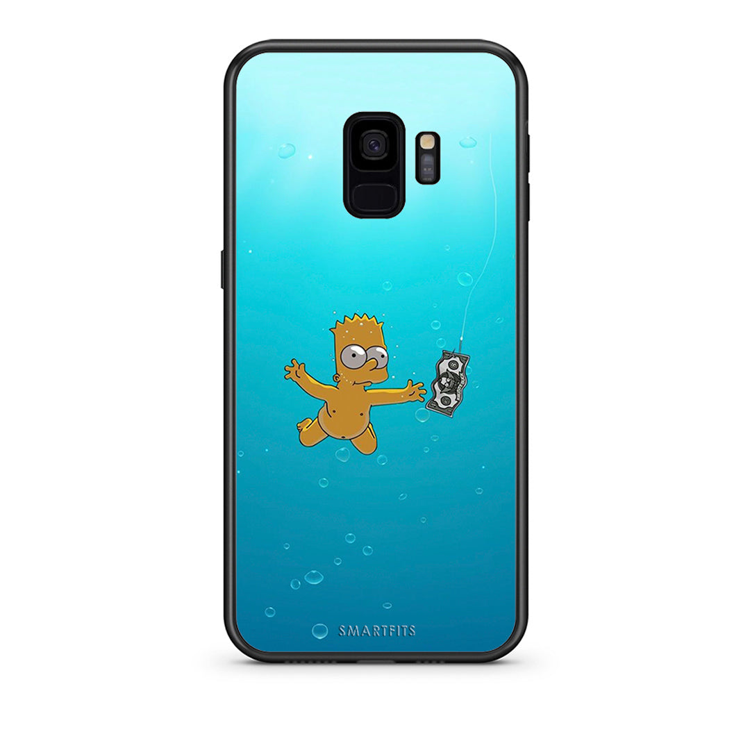 samsung s9 Chasing Money θήκη από τη Smartfits με σχέδιο στο πίσω μέρος και μαύρο περίβλημα | Smartphone case with colorful back and black bezels by Smartfits