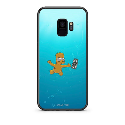 samsung s9 Chasing Money θήκη από τη Smartfits με σχέδιο στο πίσω μέρος και μαύρο περίβλημα | Smartphone case with colorful back and black bezels by Smartfits