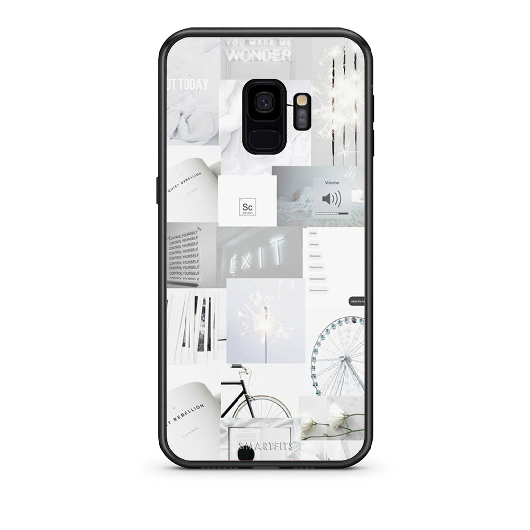 samsung s9 Collage Make Me Wonder Θήκη Αγίου Βαλεντίνου από τη Smartfits με σχέδιο στο πίσω μέρος και μαύρο περίβλημα | Smartphone case with colorful back and black bezels by Smartfits