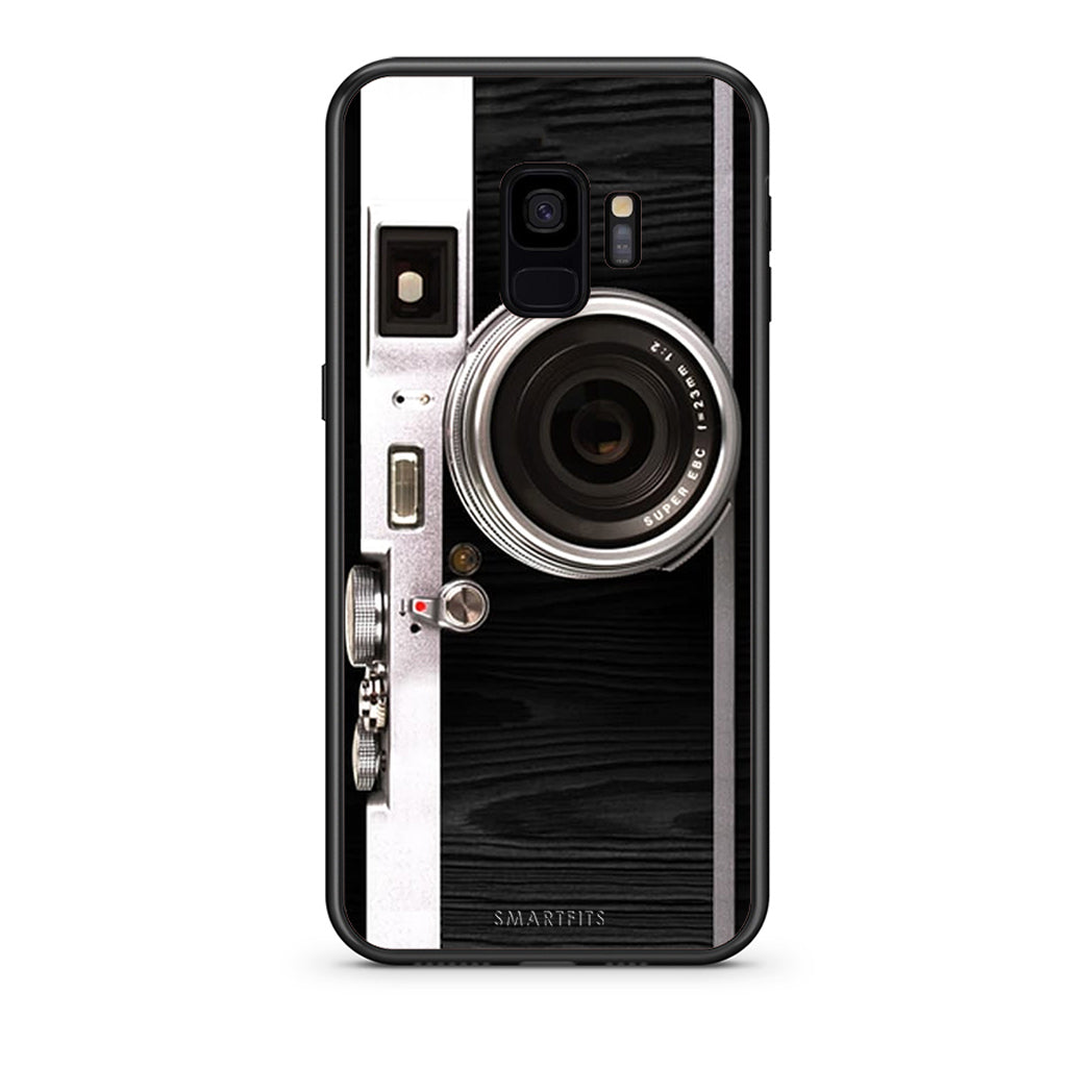 samsung s9 Emily In Paris θήκη από τη Smartfits με σχέδιο στο πίσω μέρος και μαύρο περίβλημα | Smartphone case with colorful back and black bezels by Smartfits