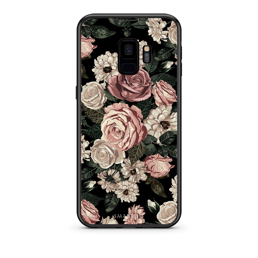 4 - samsung s9 Wild Roses Flower case, cover, bumper