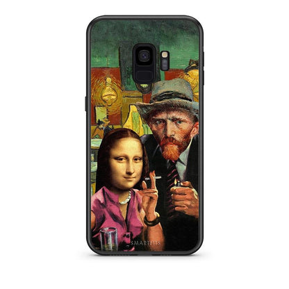 samsung s9 Funny Art θήκη από τη Smartfits με σχέδιο στο πίσω μέρος και μαύρο περίβλημα | Smartphone case with colorful back and black bezels by Smartfits