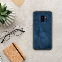 Thumbnail for Geometric Blue Abstract - Samsung Galaxy S9 θήκη