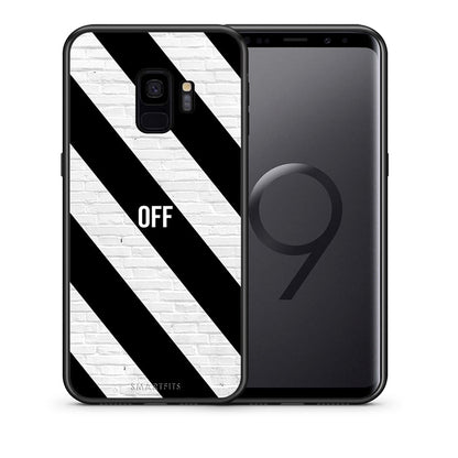 Θήκη Samsung S9 Get Off από τη Smartfits με σχέδιο στο πίσω μέρος και μαύρο περίβλημα | Samsung S9 Get Off case with colorful back and black bezels