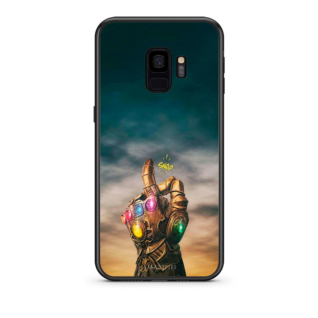 samsung s9 Infinity Snap θήκη από τη Smartfits με σχέδιο στο πίσω μέρος και μαύρο περίβλημα | Smartphone case with colorful back and black bezels by Smartfits