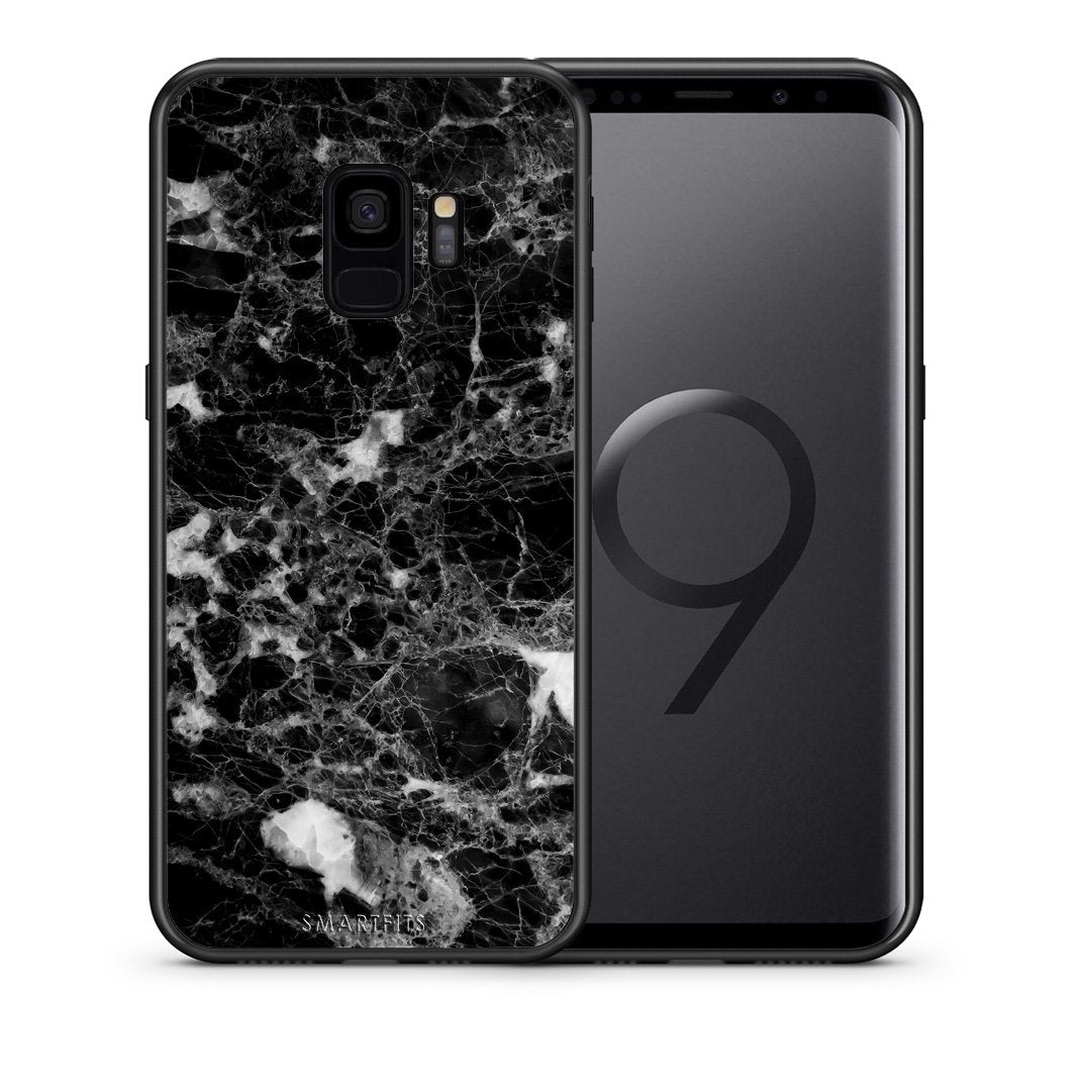 Θήκη Samsung S9 Male Marble από τη Smartfits με σχέδιο στο πίσω μέρος και μαύρο περίβλημα | Samsung S9 Male Marble case with colorful back and black bezels