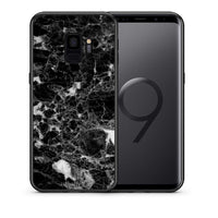 Thumbnail for Θήκη Samsung S9 Male Marble από τη Smartfits με σχέδιο στο πίσω μέρος και μαύρο περίβλημα | Samsung S9 Male Marble case with colorful back and black bezels