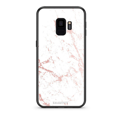 116 - samsung galaxy s9 Pink Splash Marble case, cover, bumper