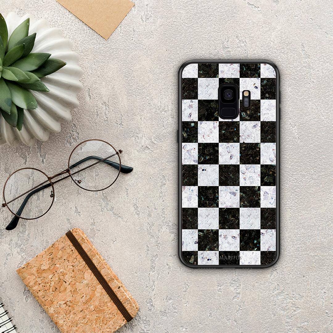 Marble Square Geometric - Samsung Galaxy S9 θήκη