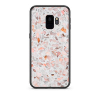 Thumbnail for samsung s9 Marble Terrazzo θήκη από τη Smartfits με σχέδιο στο πίσω μέρος και μαύρο περίβλημα | Smartphone case with colorful back and black bezels by Smartfits