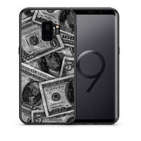 Thumbnail for Θήκη Samsung S9 Money Dollars από τη Smartfits με σχέδιο στο πίσω μέρος και μαύρο περίβλημα | Samsung S9 Money Dollars case with colorful back and black bezels