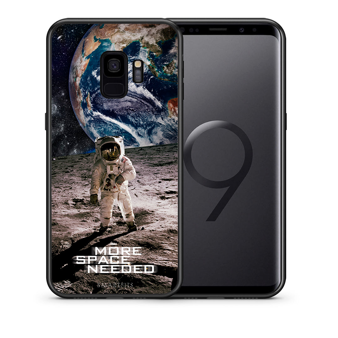 Θήκη Samsung S9 More Space από τη Smartfits με σχέδιο στο πίσω μέρος και μαύρο περίβλημα | Samsung S9 More Space case with colorful back and black bezels