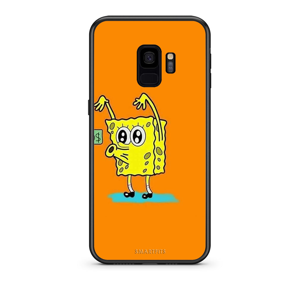 samsung s9 No Money 2 Θήκη Αγίου Βαλεντίνου από τη Smartfits με σχέδιο στο πίσω μέρος και μαύρο περίβλημα | Smartphone case with colorful back and black bezels by Smartfits